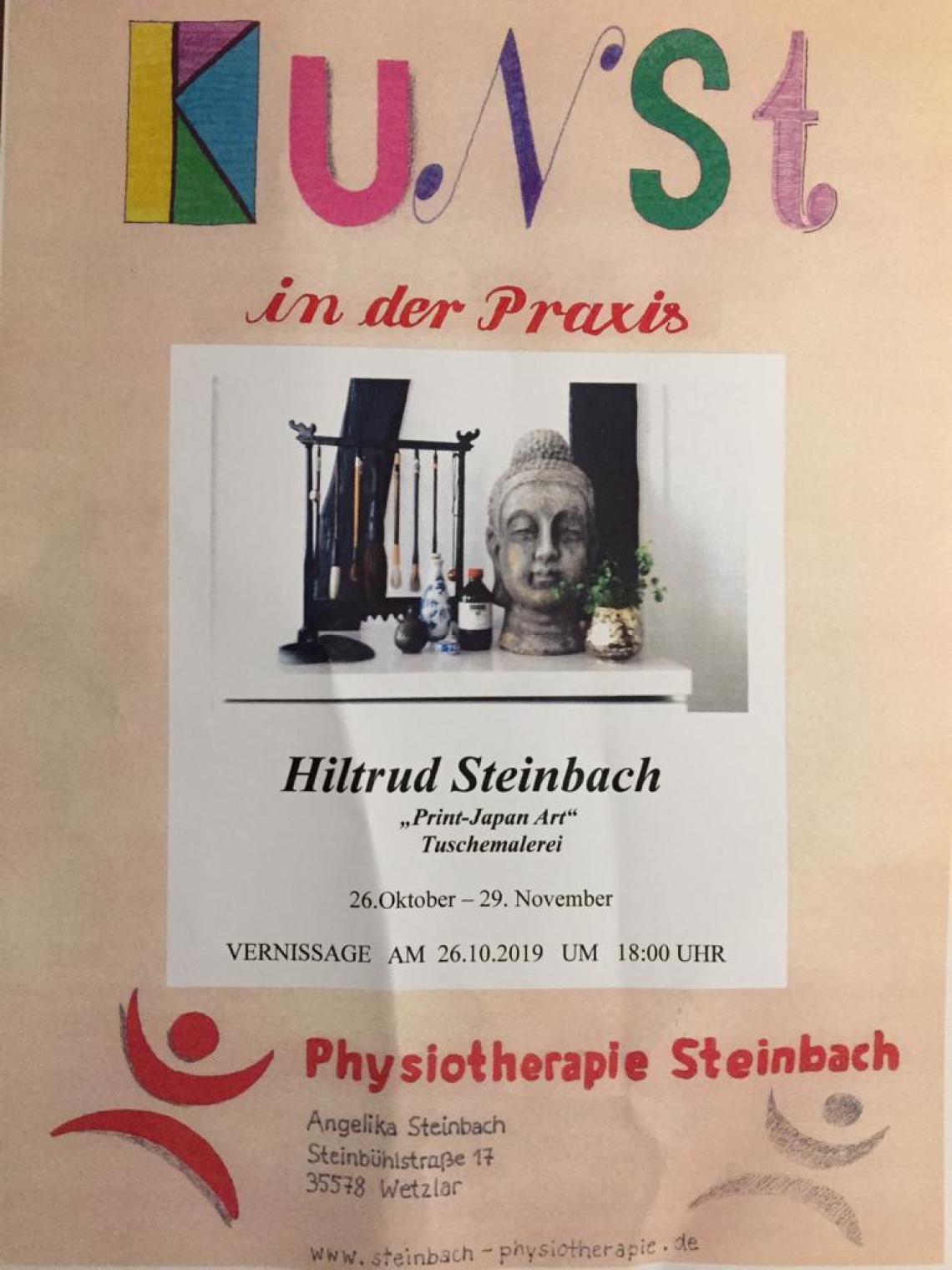 Kunst in der Praxis - Hiltrud Steinbach 